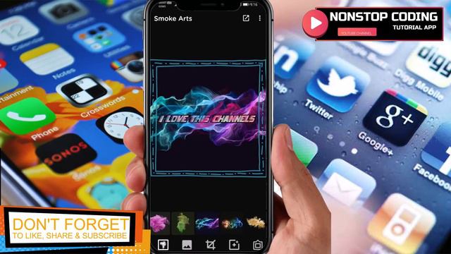 Smoke Name Art – Smoky Effect Tutorial On Android
