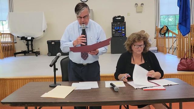 The Budget Referendum Meeting on June 8, 2022 held at the Stafford Community Center, Stafford, CT смотреть онлайн