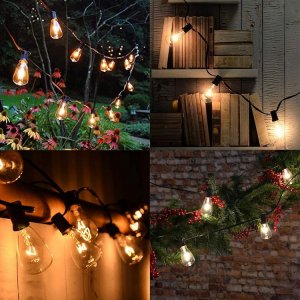 who is the best supplier of WENDADECO 25F Outdoor festooning lights ST38 LED String Light Patio?