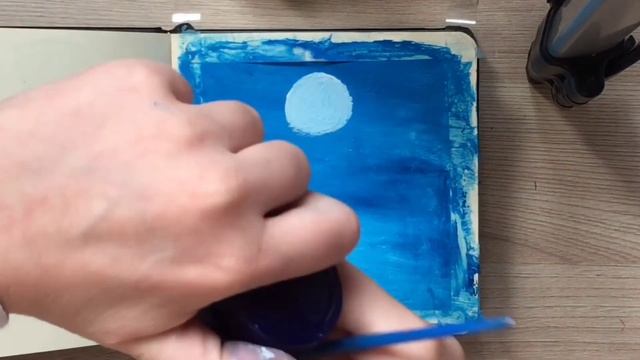 Рисуем пейзаж гуашью || Пейзаж гуашью смотреть онлайн