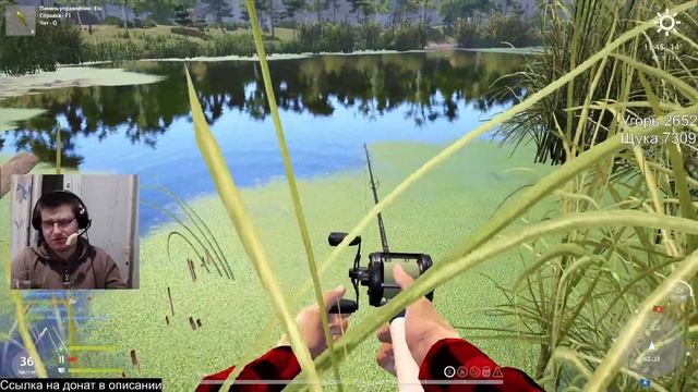 Обосновался на Остроге. Ловлю щуку и угря. ( Русская рыбалка 4 ) смотреть онлайн