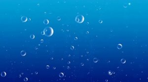 ФУТАЖ Пузырьки воздуха в воде - Footage Bubbles