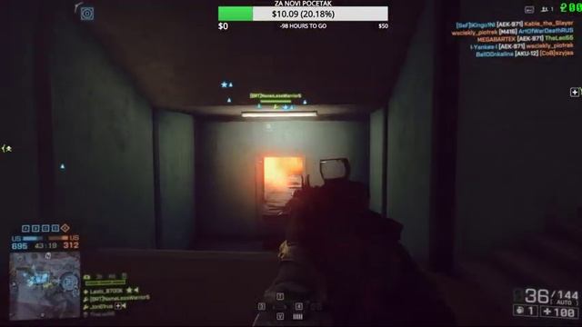 Dobar stari Battlefield 4 - RODJENDANSKI LIVE смотреть онлайн