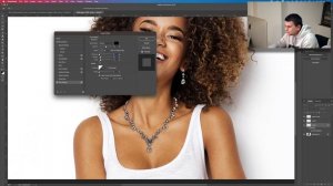 How to add Earrings and Necklace to a Model Photo - Jewelry Product Photos for E-Commerce editing