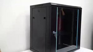 12u 15u Server Rack Enclosure 19  Rack Server Glass Wall Cabinet