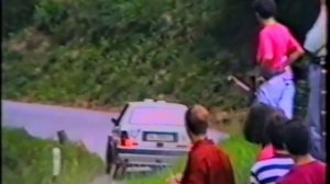 Rally Valli Ossolane 1991 rewind crash Lancia delta integrale Montecrestese