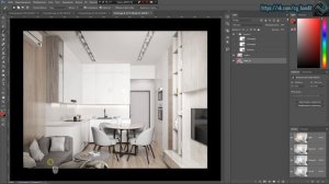 Рендер элемент CTexmap Corona Renderer, 3D max, Photoshop