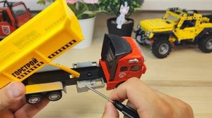 Новый Грузовик От Технопарка /// Распаковка Игрушечного Самосвала