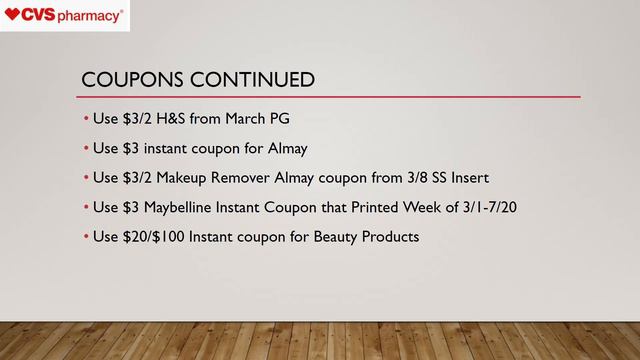 CVS Beauty Deal 3/8-14/20 Get $20 Off $100 in Beauty Items! $10.81 Money Maker!