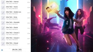 Музыка из ИГРА В ТЭГ _ 1 СЕЗОН _  КЛУБ РОМАНТИКИ