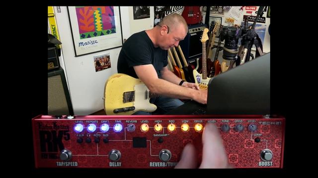 Tech 21 Richie Kotzen RK5 v2 Signature Fly Rig with Brett Kingman смотреть онлайн