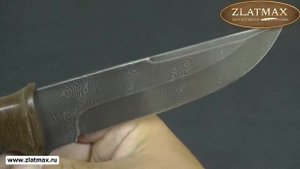 Нож Н8 (У10А-7ХНМ, Микропористая резина, текстолит) - Златоустовские ножи (zlatmax.ru)