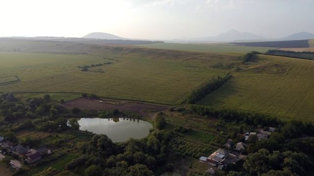 Село Этока - съемка с воздуха (4K) смотреть онлайн