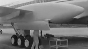 Обслуживание основных стоек шасси самолёта Ту 154