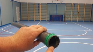 Приспособление для сбора теннисных мячей.