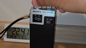 SONY TFM-4500.  Прием на УКВ