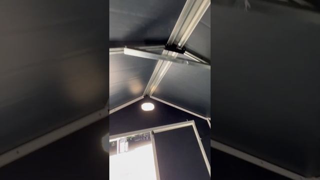 Пластиковый хозблок??? #хозблок #частныйдом #дом #обустройствоучастка