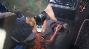 Доработанная выносная кулиса 2107 с блокировкой заднего хода