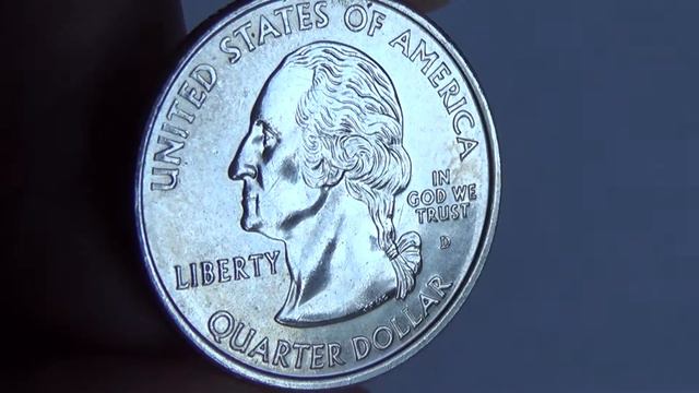 Coin of USA quarter dollar 2000(MARYLAND)/Монета США 25 центов 2000 год(Мэриленд) смотреть онлайн