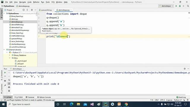 Python Stack and Queue Part II