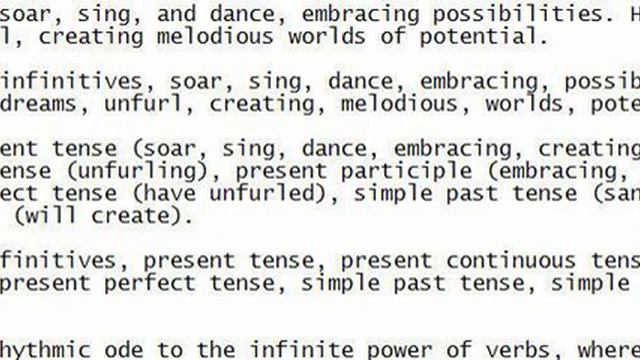 Infinitives soar, sing, and dance, embracing possibilities. Harmonious dreams unfurl, creating melo смотреть онлайн