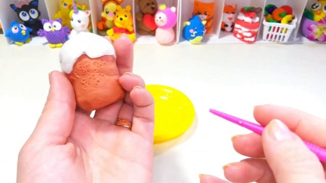 «Пасхальный кулич» #апрель видеоуроки по лепке для детей 6-7 лет. #поделки #diy #лепка #пасха смотреть онлайн