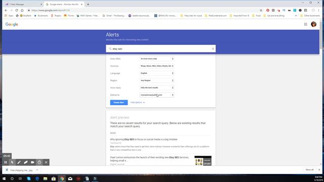 Как настроить Оповещения Гугла / Google Alerts