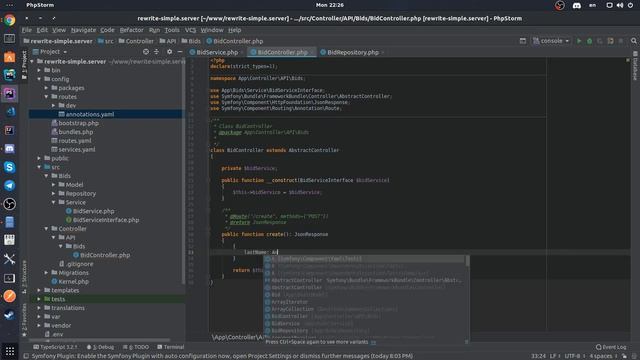 Создание реального приложения на PHP. Symfony, Doctrine, MySQL