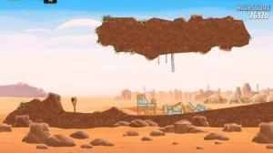 Angry Birds Star Wars Level 1-15 Tatooine. 3 stars