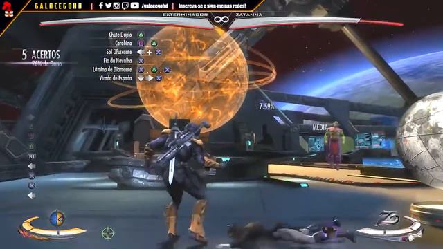 INJUSTICE - EXTERMINADOR COMBO TUTORIAL | 43% DAMAGE, NO METER, MIDSCREEN | ROAD TO INJUSTICE 2 смотреть онлайн