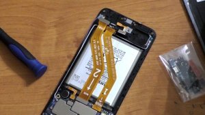 Замена платы зарядки на Samsung A50 / Самсунг А50 . Телефон уронил в море. Александр Догадин