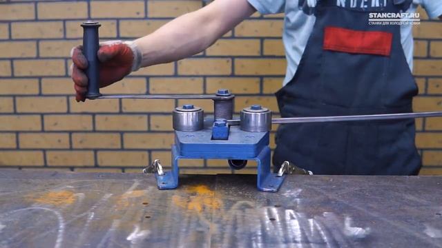 Декоративная полка с помощью станков для холодной ковки (Stancraft) смотреть онлайн