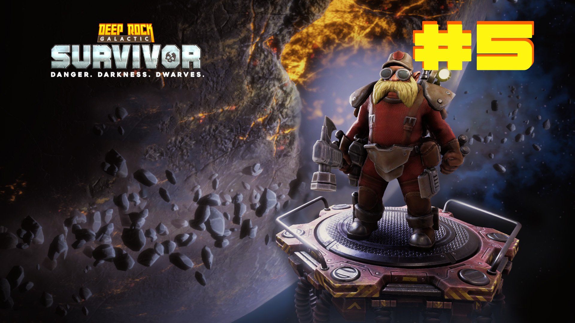 Deep Rock Galactic Survivor Погружение 5 "инженер"