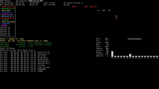 Song 5 - Mayu (IBM PC, SC-55) смотреть онлайн