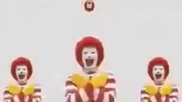 Клоун Рональд Макдональд (remix)запрещённая реклама макдоналдс в Японии