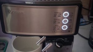 Ремонт кофеварки Vitek 1514 bk / слабо пенит молоко