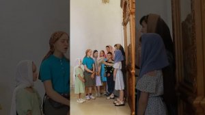 «Царице моя Преблагая» поют дети