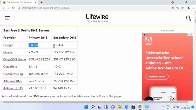 How to Change DNS Settings on Windows 11  Change the DNS Server