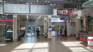 Полминуты информатора железнодорожного вокзала Нижний Новгород 14.10.2021