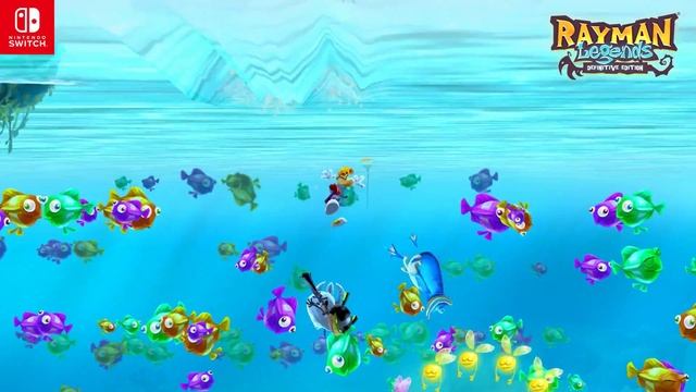 Rayman Legends: Definitive Edition - Трейлер Выхода Игры смотреть онлайн