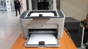 Тест лазерного принтера HP LaserJet P1505