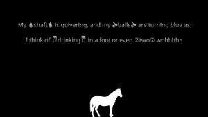 No Cock Like Horse Cock — Pepper Coyote — Lyric video