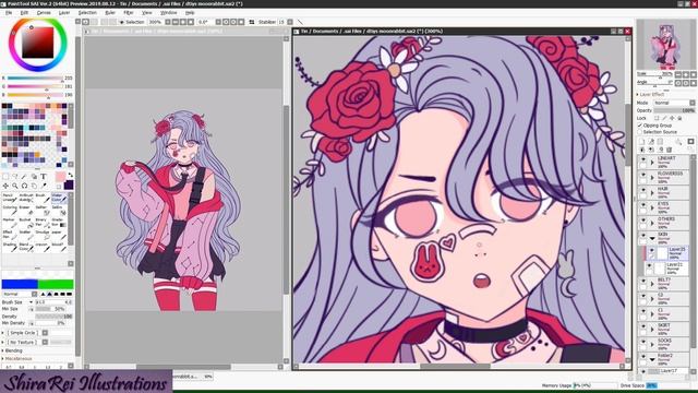 【SpeedPaint】DTIYS Entry for moon._rabbit смотреть онлайн