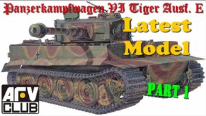 Постройка/building Tiger I AFV Club AF 35079 ч.1