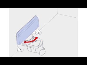 BERGES. Желоб WALL. Монтаж