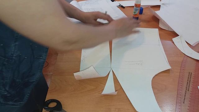 Моделирование блузки, простым способом!Часть 1.КУРСЫ КРОЙКИ И ШИТЬЯ ОТ НАДЕЖДЫ ВЯЧЕСЛАВОВНЫ