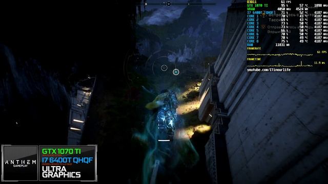 Anthem | GTX 1070 Ti + i7 6400T ES | Gameplay | Frame Rate Test [1080p] смотреть онлайн
