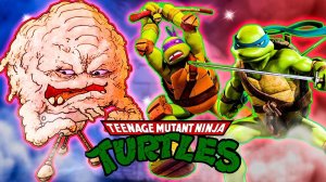 Черепашки Ниндзя и Эйприл О’Нил против Кренга, черепашки ниндзя мутанты!