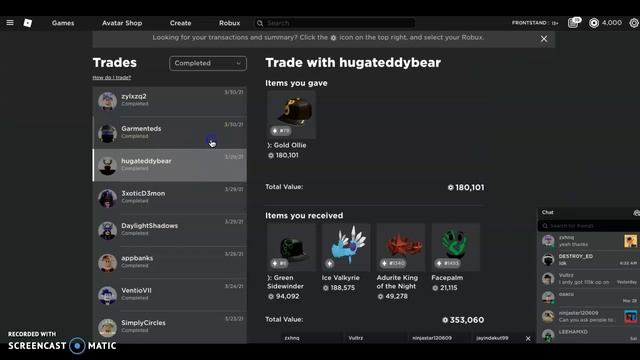 Making 250k+ in Roblox Trades! смотреть онлайн