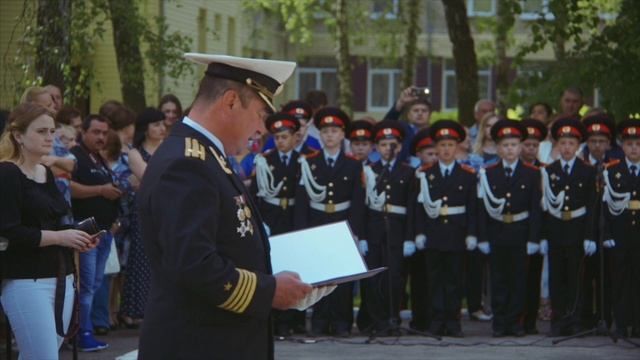 Первомайская кадетская школа. Выпуск 2018 года